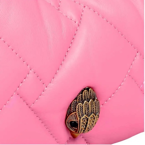Kurt Geiger Pink Quilted Purse - Picture 5 of 6